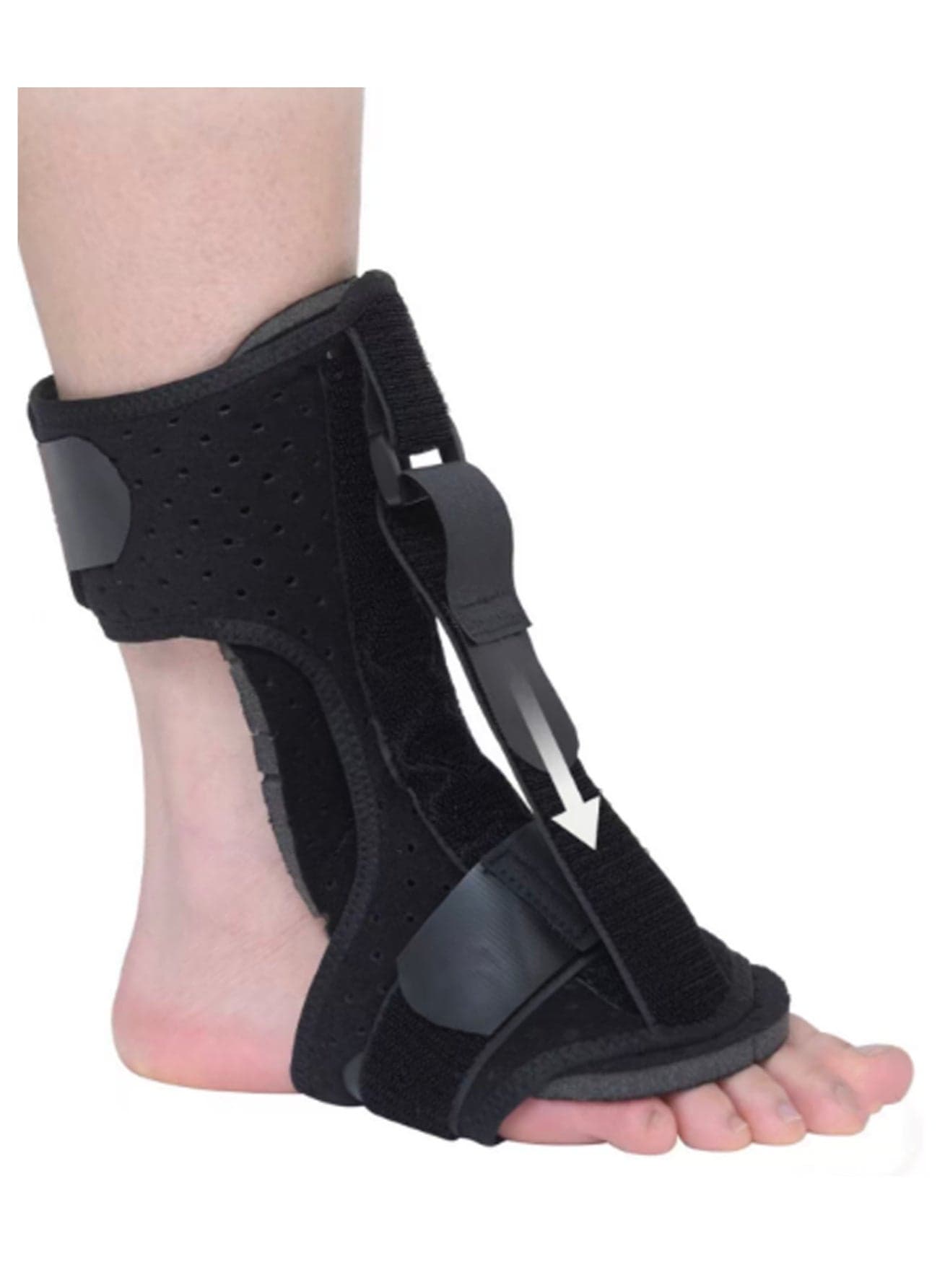 Foot Drop Brace for Walking Lifting Shoes, Drop Foot AFO Brace Help Raise Shoes, Foot Up Splint for Ankle, Improved Walking Gait, Prevent Falls and Injuries, for Left and Right Foot,Fits Women and Men