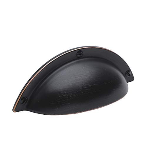 HARPOON 2.5 Inch Kitchen Bin Cup Cabinet Pulls 10 Pack Hardware Drawer Pulls Oil-Rubbed Bronze