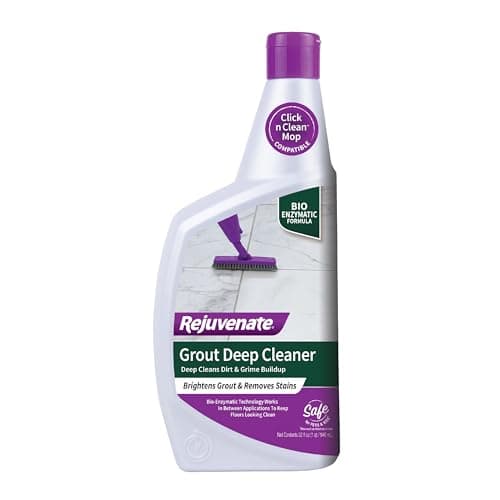 Rejuvenate Grout Deep Cleaner Cleaning Formula Instantly Removes Years of Dirt Build-Up to Restore Grout to the Original Color (32 fl oz x 2 Pack)