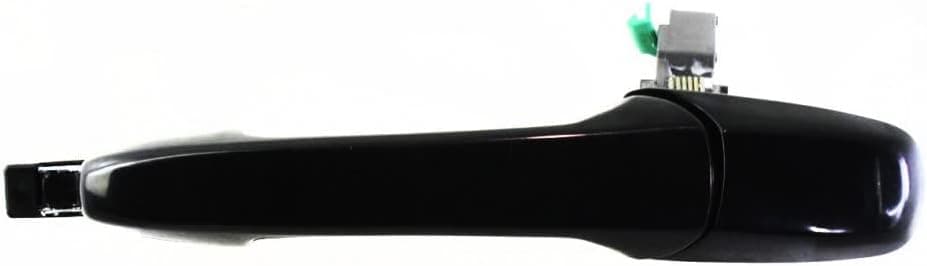 KarParts360 Exterior Door Handle for Mazda CX-7, Driver Side, Smooth Black (2007-2012)