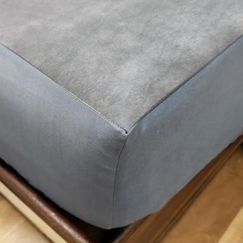 Premium 100 Percent Waterproof Mattress Protector with Elastic Non-Woven | Hypoallergenic Mattress Cover Fitted Bed Protector for Queen Size Bed 78x60 Inch Fit On 10 Inch 6.5X5 Feet, Ivory