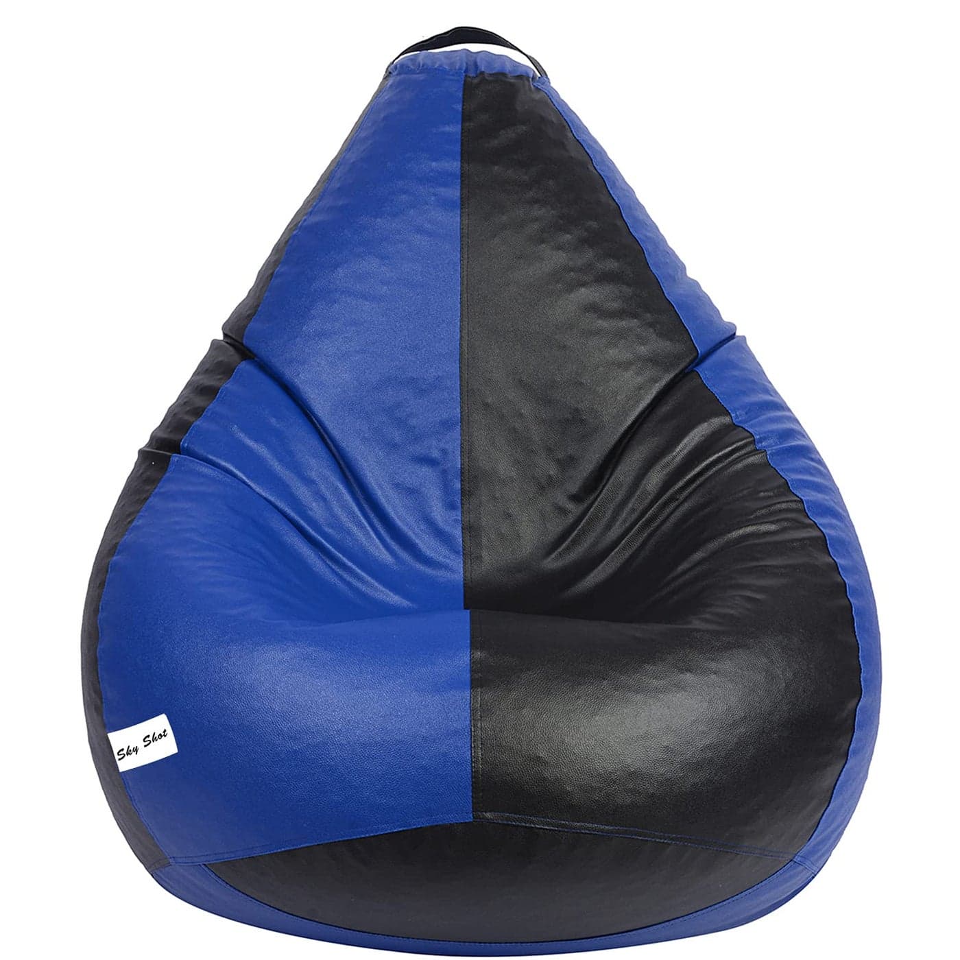 Skyshot Classic Bean Bag Cover Without Beans XXXL Black Blue