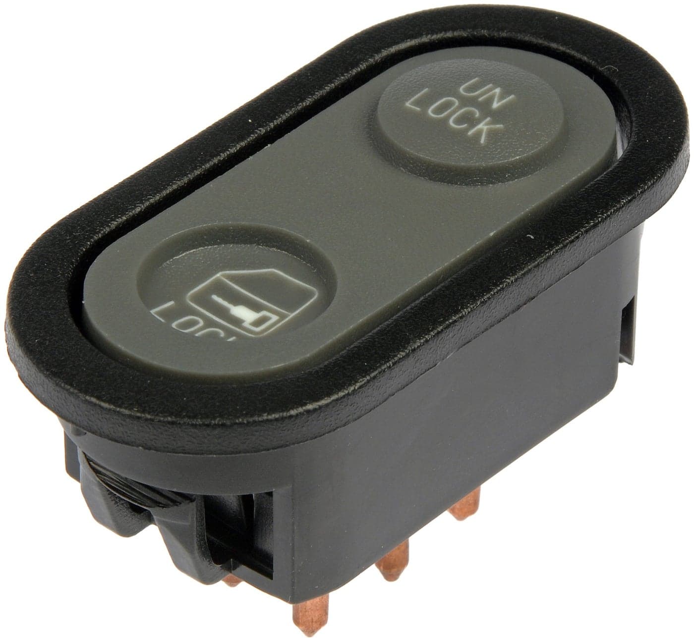 Dorman 901015 Power Door Lock Switch Front Left and Right 1 Button Compatible with Select Chevrolet GMC Models