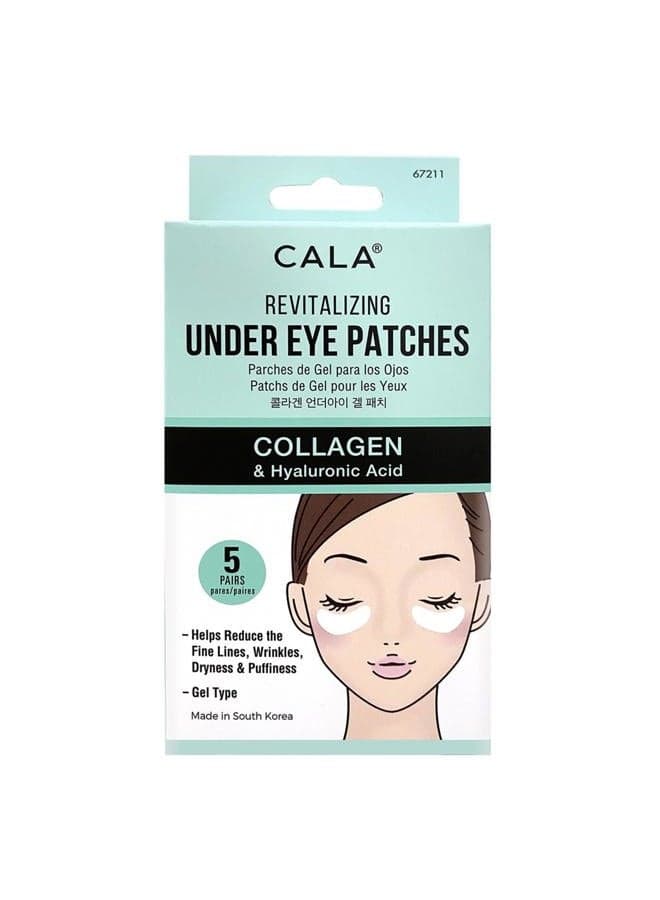 REVITALIZING UNDER EYE PATCHES COLLAGEN AND HYALURONIC ACID