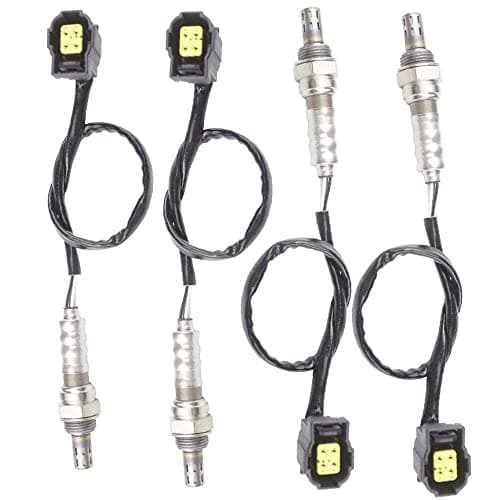 higherbro 4PCS Oxygen O2 Sensor 1 & 2 for 2005-2021 Chrysler 300 2.7L/3.5L/3.6L/5.7L/6.1L Upstream + Downstream