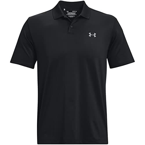 Under Armour Men's Performance 3.0 Polo, (001) Black / / Pitch Gray, XX-Large