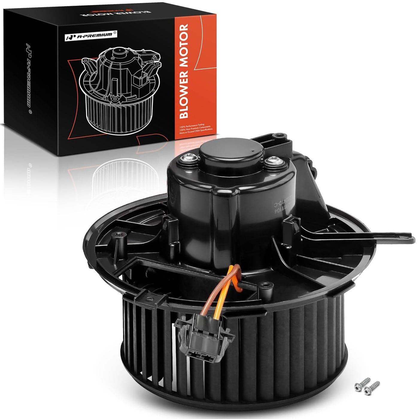 APremium HVAC Heater Blower Motor Assembly Compatible with Audi Volkswagen Vehicles A3 A3 Quattro TT TT Quattro CC Golf GTI Jetta Front Side Replace 1K1820015L PM9388