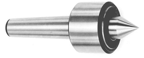 Drill America 1MT Carbide-Tip Lathe Center, Dew Series