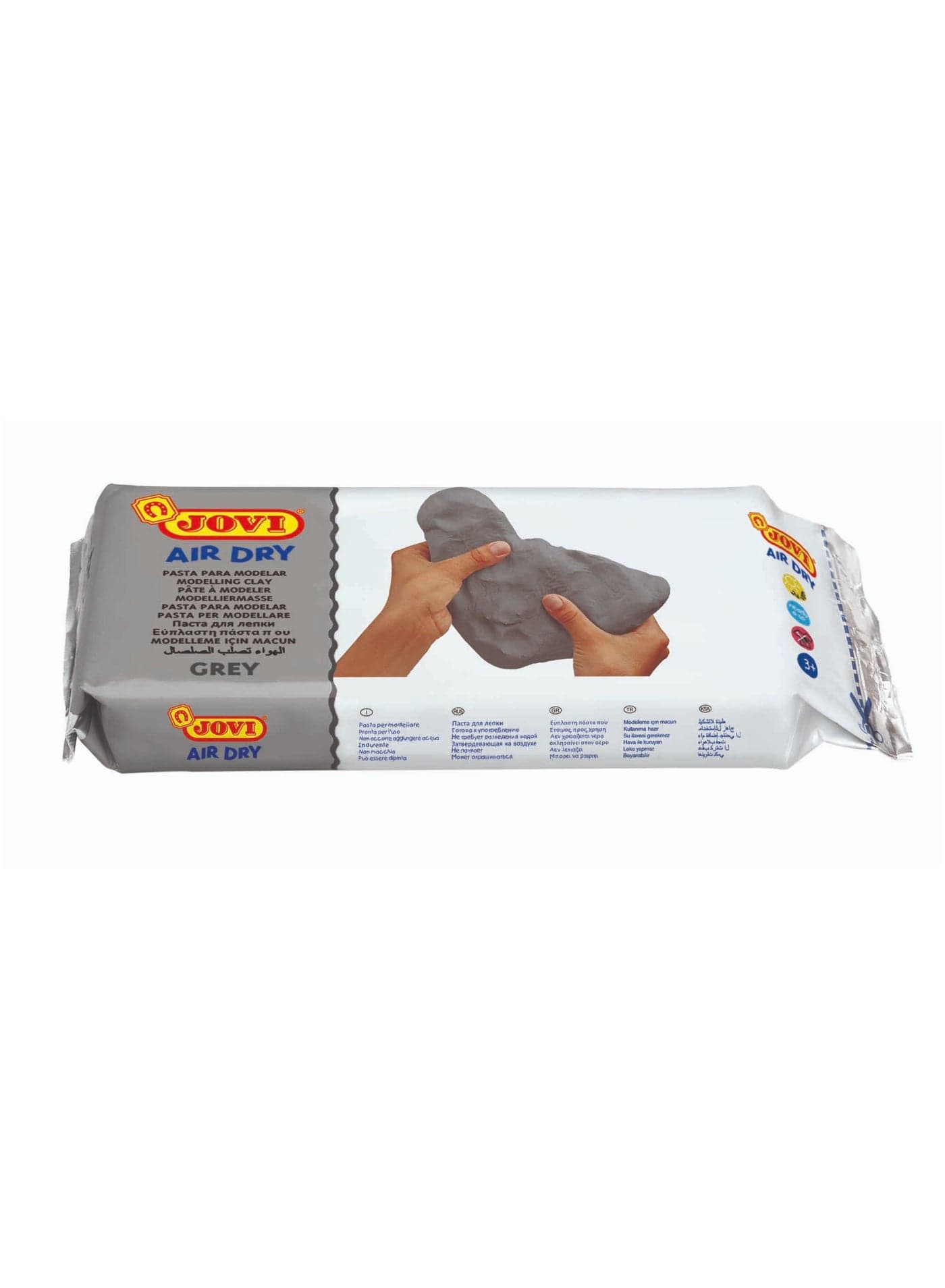 Jovi Air Hardening Clay 1000Gm(2.2 lb)Grey