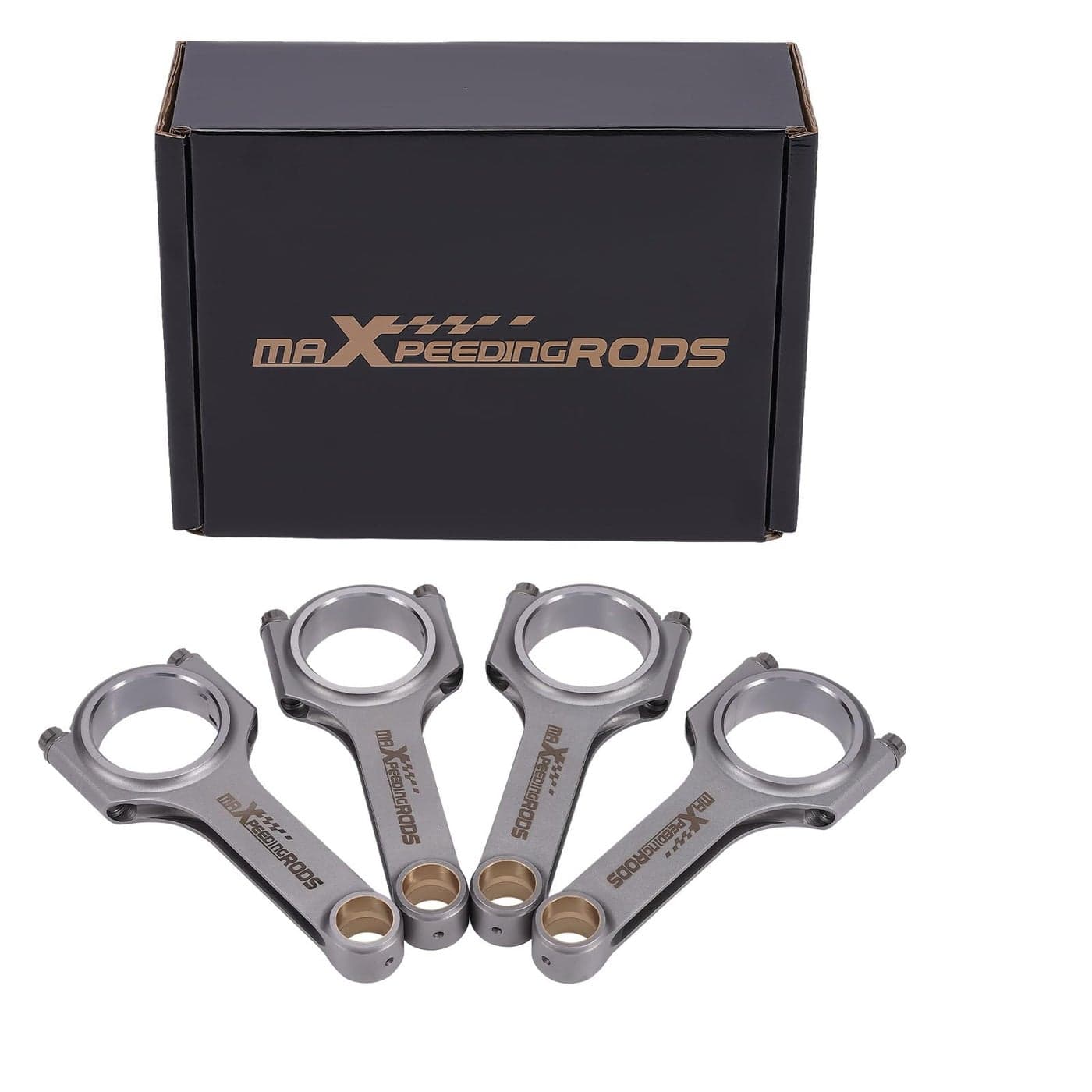 maXpeedingrods H-Beam Connecting Rods with ARP Bolts for Honda/Acura K24 Series 2.4L