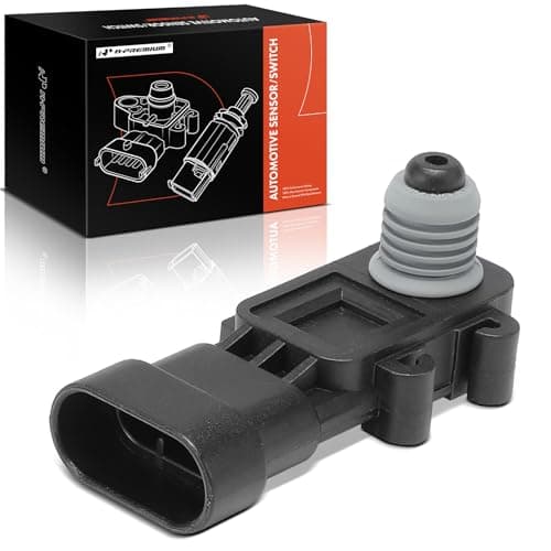 A-Premium Fuel Tank Pressure Sensor Compatible with Chrysler, Dodge, Jeep & Ram - 200, 300, Town & Country, Challenger, Charger, Dart, Grand Caravan, Journey, Cherokee, Compass, Patriot, Wrangler
