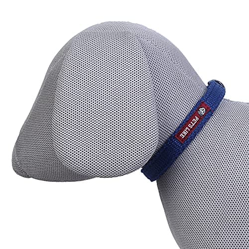 Pets Like Dog Spun Poly Collar Navy Blue(15mm) (GE-PL5181D)