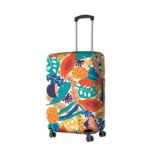 Nasher Miles Polyester 55 (20 Inch) Small Protective Luggage Cover - Tropical