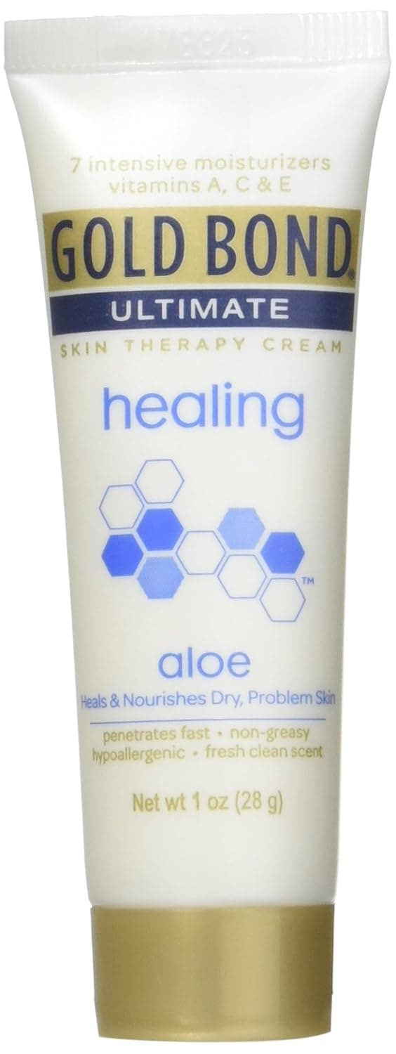 Gold Bond Ultimate Healing Skin Therapy Lotion Aloe 1oz Pack of 4