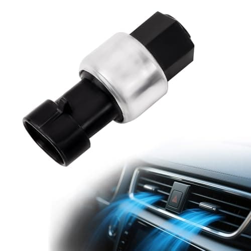 Upgraded SilveradoSierra AC Clutch Cycle Switch Compatible with Chevy Silverado Tahoe Suburban Express GMC Safari Savana Yukon Air Conditioner Pressure Sensor Switch Replace 15035084