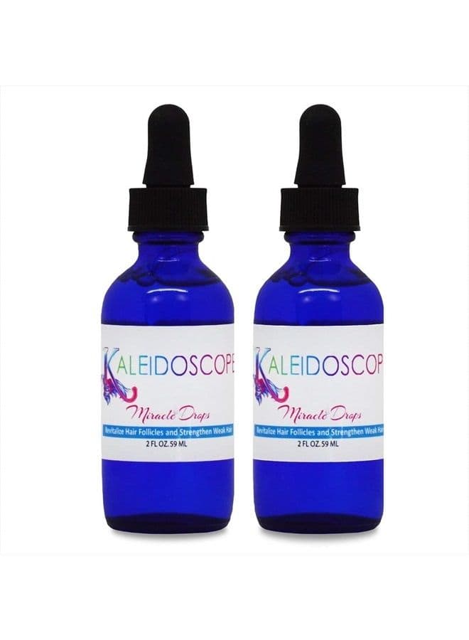 Miracle Drops Hair Oil, 2 Ounces-2 Pack