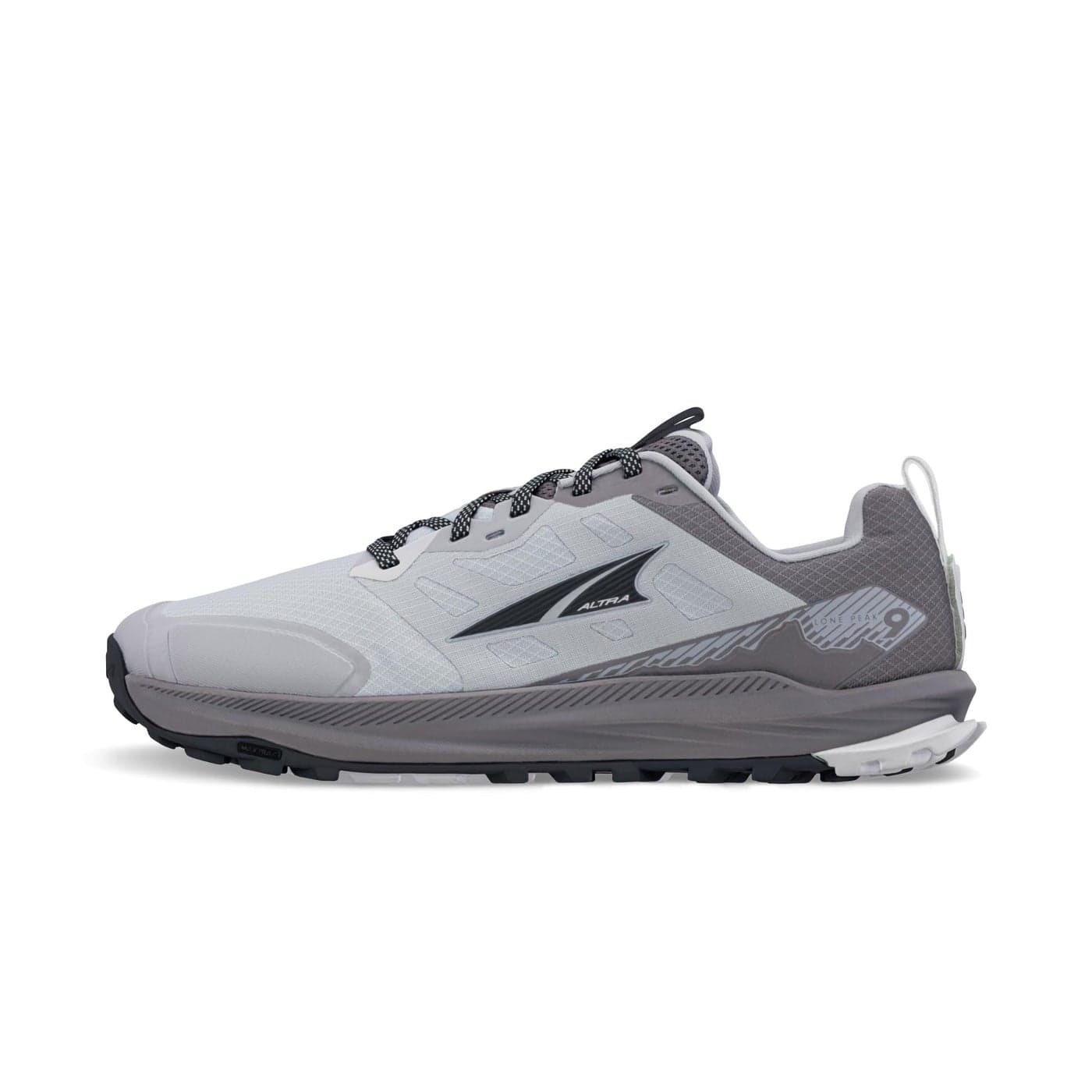ALTRA Mens Lone Peak 9 Trail Running Shoe Gray 12