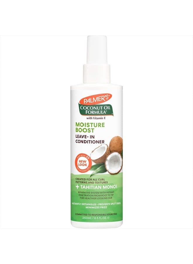 Coconut Oil Formula Moisture Boost Leave-In Conditioner, 8.5 fl. oz