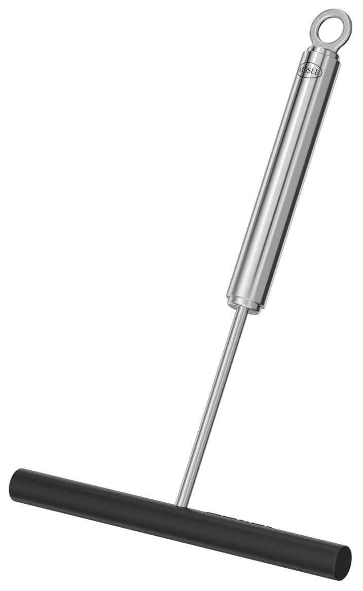 Rosle 10626 Stainless Steel Silicone Crepe Spreader Tool To Fit Large Pan