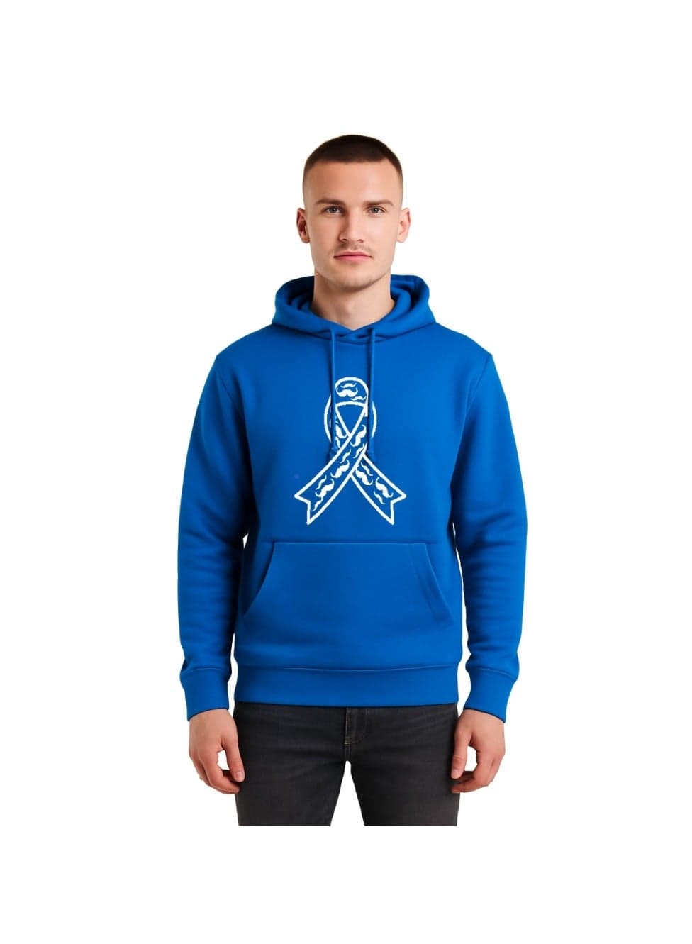 Movember Unisex Hoodies For Men And Women–Soft Cotton Pullover Hoodie With Drawstring–Comfortable Long Sleeve–Ideal For Movember Awareness
