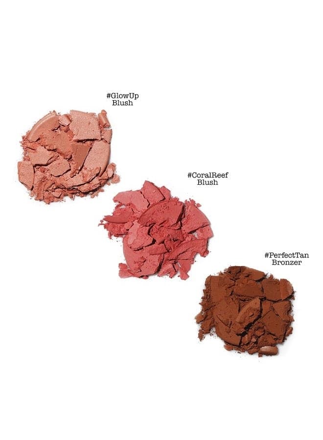 Voyage Tropics Powder Trio with 2 Blushes & 1 Bronzer
