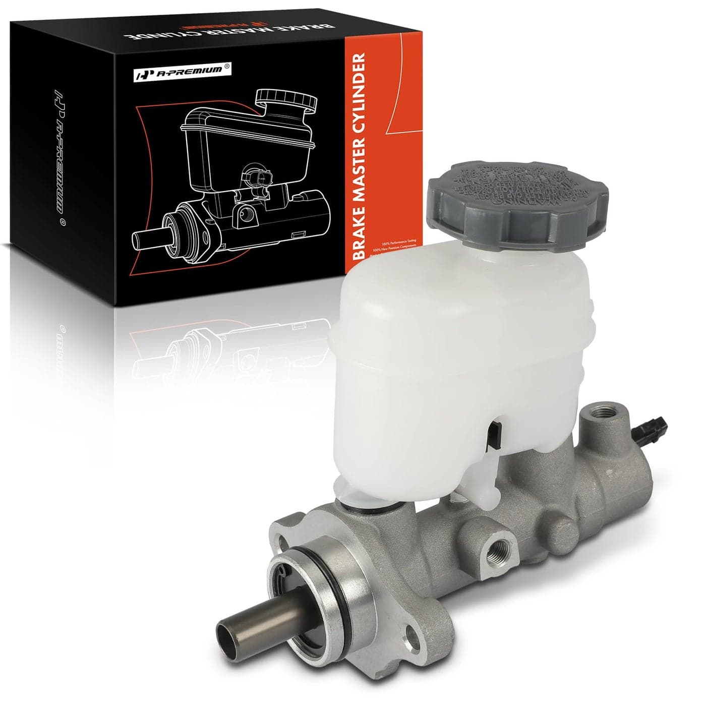 APremium Brake Master Cylinder with Reservoir and Sensor Compatible with Kia Vehicles Rio 2003 2004 2005 NonABS Brake Replace 133263 58510FD300