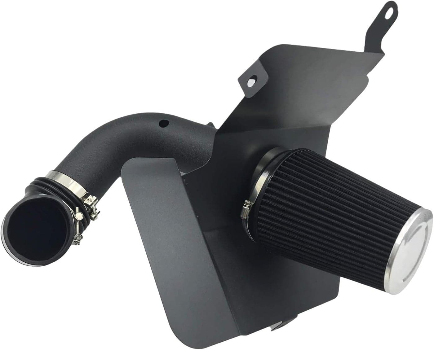 MOOSUN 4 Inch Cold Air Intake Induction Kit with Filter for Dodge Ram 2500 3500 5.9L Turbo Diesel (Black)