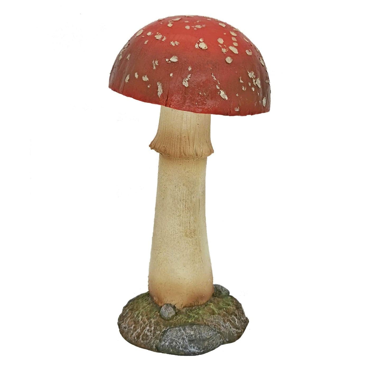 ORIGARDEN Mushroom Decor Outdoor Garden Statue Garden Gnomes Favorite Garden Decoration Patio Decor 118 Red