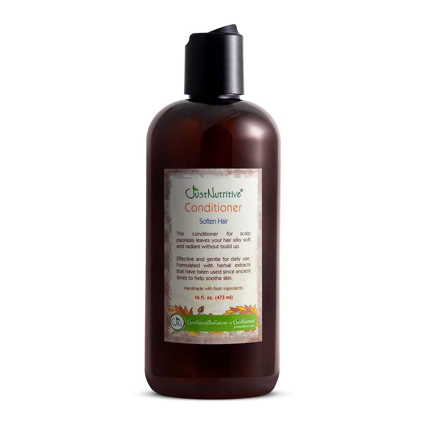 Just Nutritive Psoriasis Soften Hair Conditioner Conditioner for Psoriasis Eczema and Scalp Issues Treatment for Men and Woman Natural Conditioner for Scalp Psoriasis 16 Fl Oz