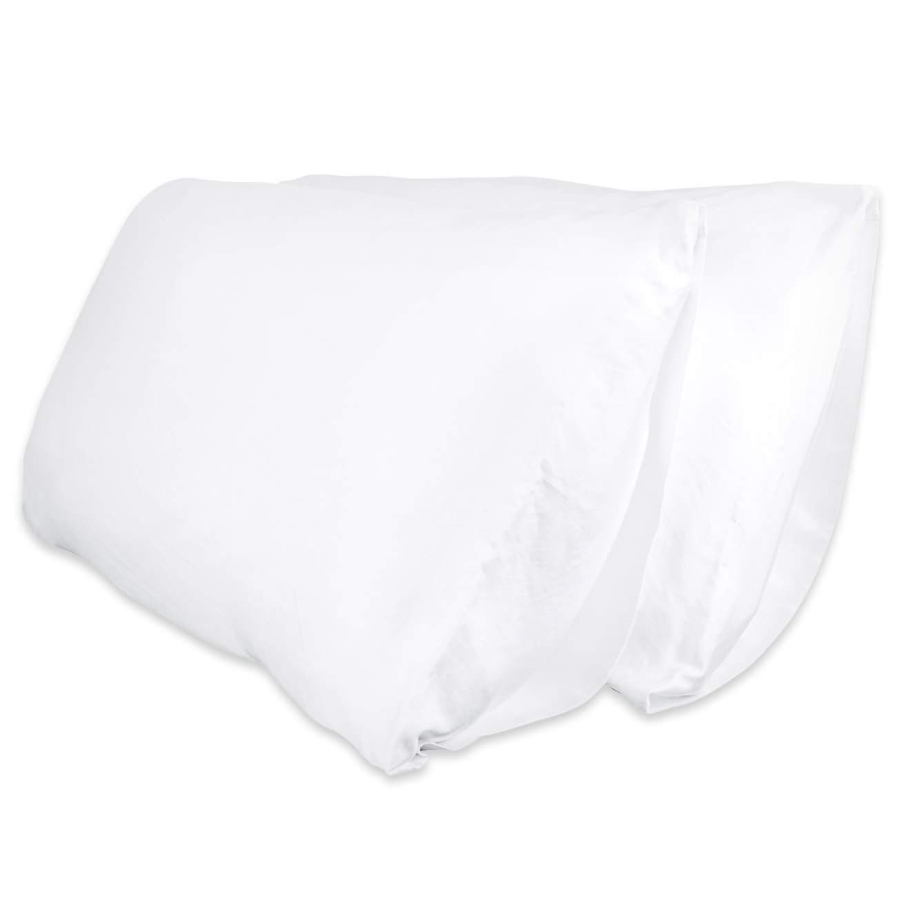Wooflinen 100 Viscose Derived from Bamboo QueenStandard Pillowcases Set of 2 Breathtakingly Soft