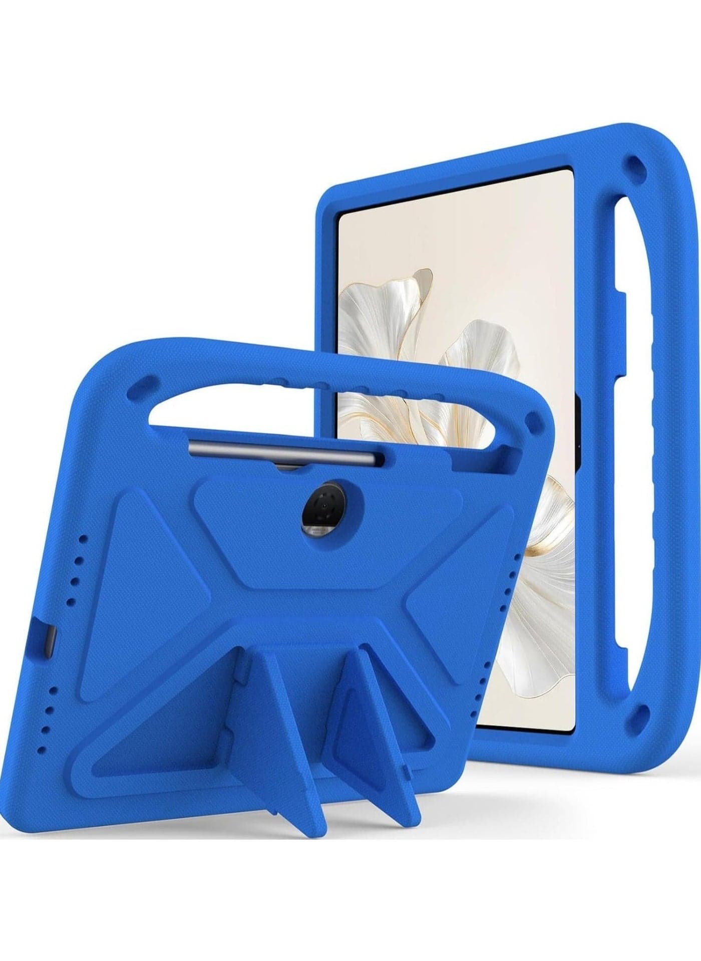 Case Compatible with Honor Pad 9 12.1 inch 2023 Released, Kids Friendly Lightweight EVA Shockproof Handle Stand Protective Cover for Honor Pad 9 (Blue)