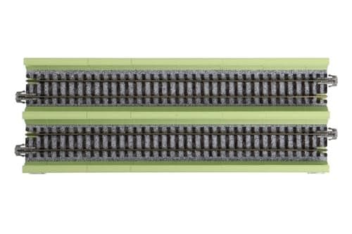 N 186mm 7516 Double Plate Girder Bridge Lt Grn