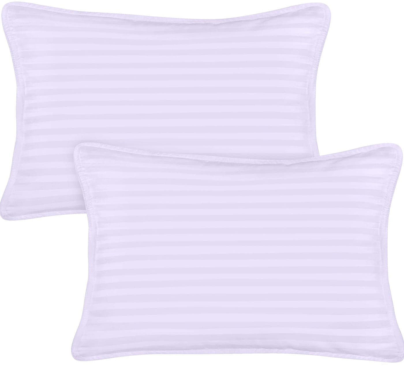 Utopia Bedding Toddler Pillow Lavender 2 Pack 13x18 Pillows for Sleeping Soft and Breathable Cotton Blend Shell Small Kids Pillow Perfect for Toddler Bed and Travel Intended for Age 2 and up