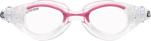 CRESSI Flash Compact Swim Goggles ClearClearPink Clear lens