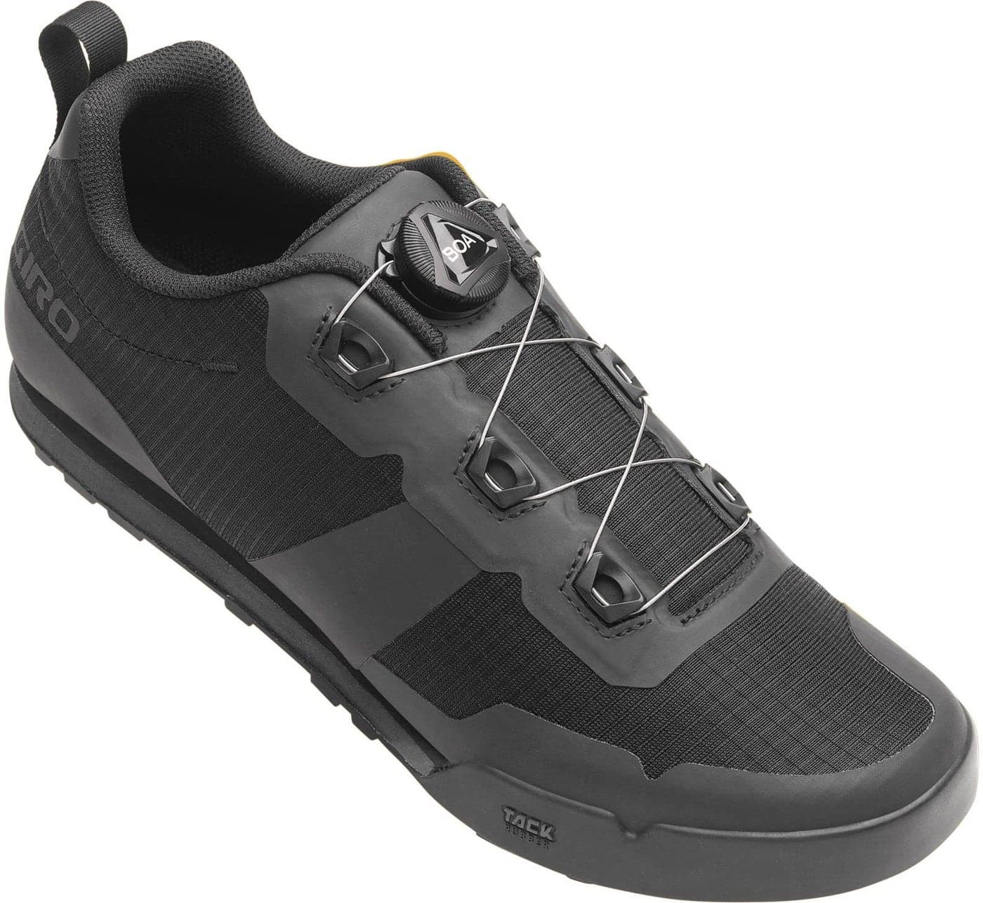 Giro Tracker Men BOA Flat Pedal Mountain BikeeBike Shoes Black 2024 49