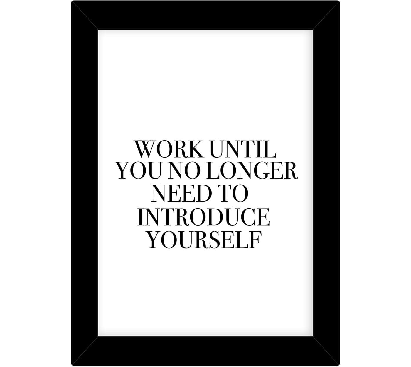 TIED RIBBONS Inspirational Quotes Wall Frames Motivational Quotes Posters with Frames for Home Office Kids Girls Living Room Bedroom Study Room Classroom Aesthetic Gift Items