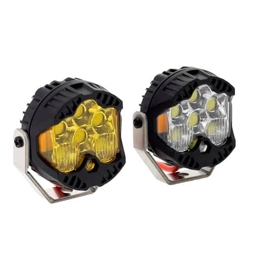 MEUS RACING RC Car LED Lights Kit 110 Scale RC Crawler Accessories for Axial SCX10 Wraith Traxxas TRX4 TRX6 Redcat Gen8 Upgrades Parts 2pcs Hive Lights