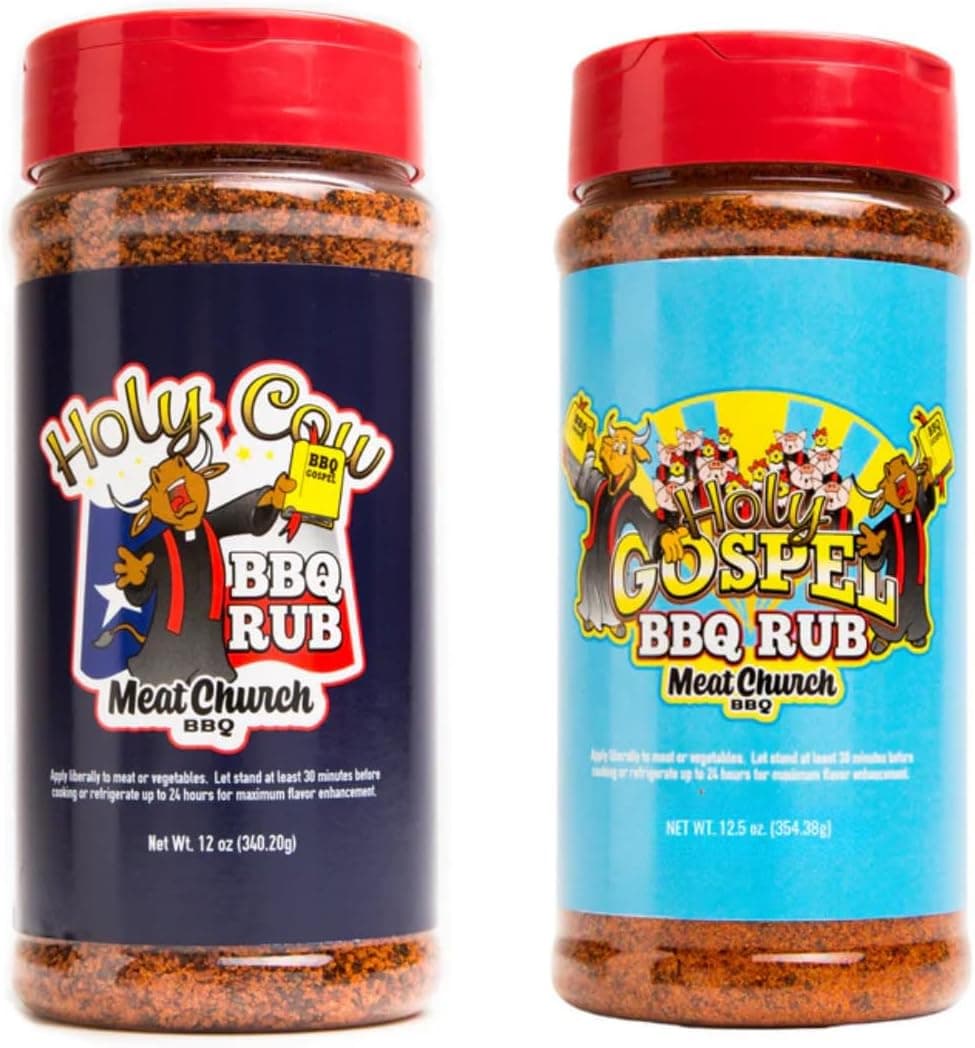 Meat Church BBQ Rub Combo: Holy Cow & Holy Gospel