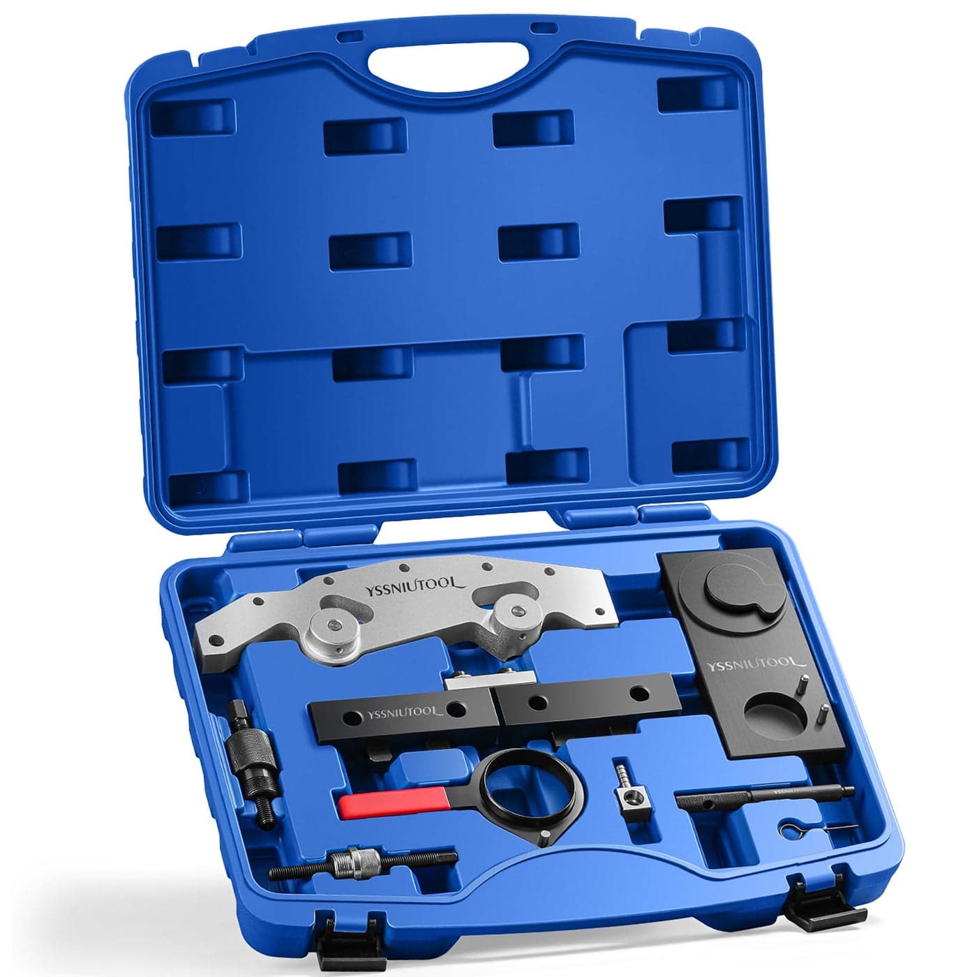 YSSNIUTOOL Timing Tool Kit for BMW M52 M52TU M54 M56 6 Cylinder Engine Camshaft Alignment Timing Locking Tool Set Pack of 9