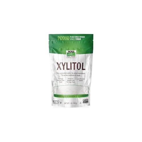 NOW Foods, Xylitol, Pure with No Added Ingredients, Keto-Friendly, Low Glycemic Impact, Low Calorie, 1-Pound (Packaging May Vary)