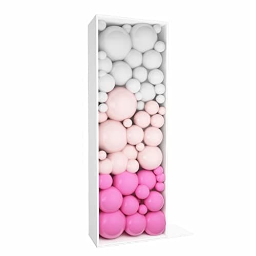 3FT Tall Mosaic Balloon Frame Letters Big Marquee Light Up Letters DIY Kit for Birthday Party Wedding Backdrop Decor Letter I PreCut Foam Board