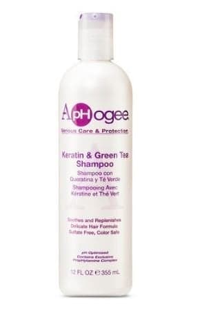 ApHogee Keratin Green Tea Strengthening Shampoo 12 oz