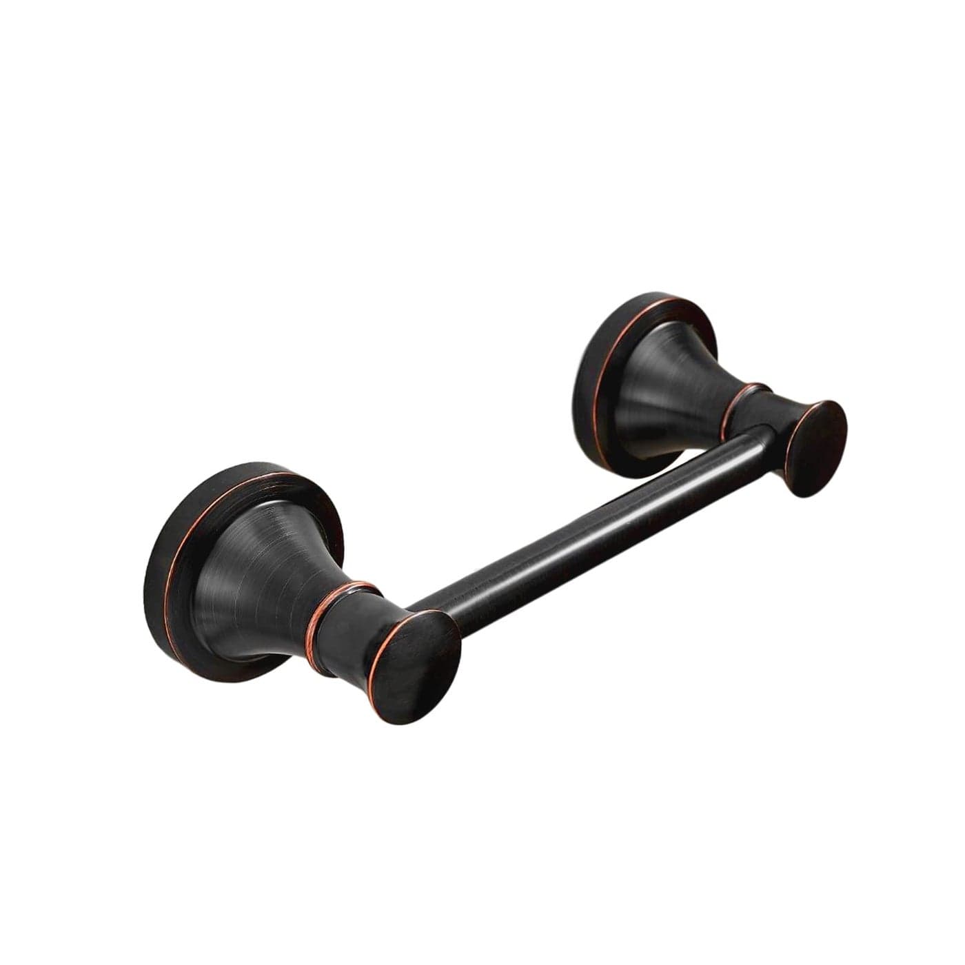 RUMOSE Toilet Paper Roll Holder Bathroom Flexible Pivoting Tissue Handle on Wall Mounted Oil Rubbed Bronze Rustproof Toilet Tissue Roll HolderStainless Steel