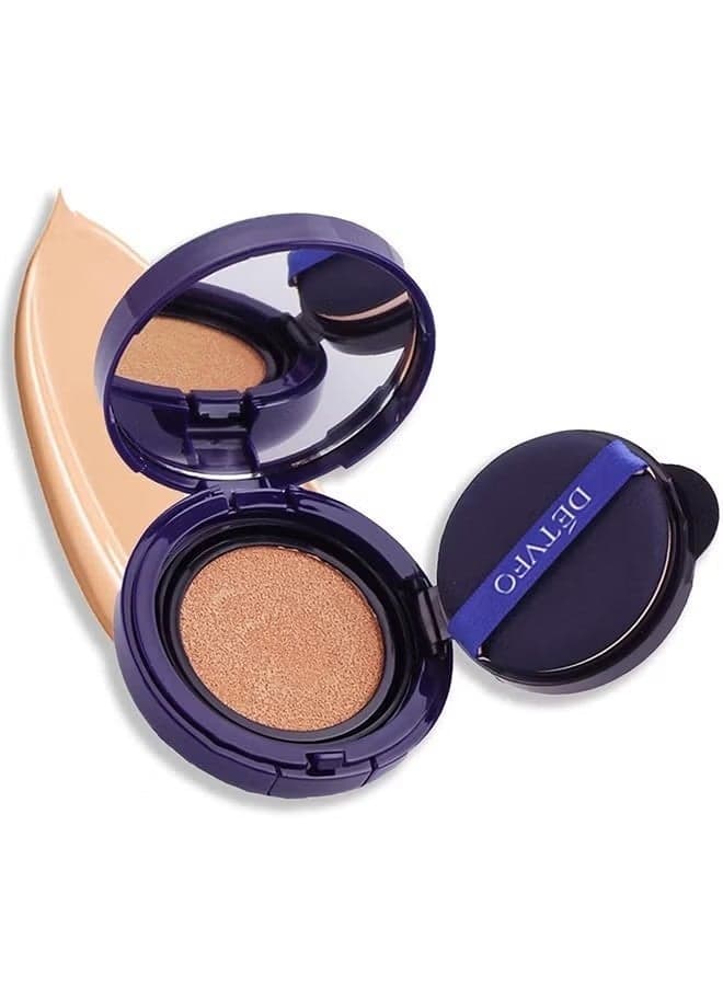 Evanesce Soft Matte Cream Concealer, Waterproof Foundation, Full Coverage, Hydrating Long-Lasting Concealer, Moisturizing Contour And Brighten (01# Natural)