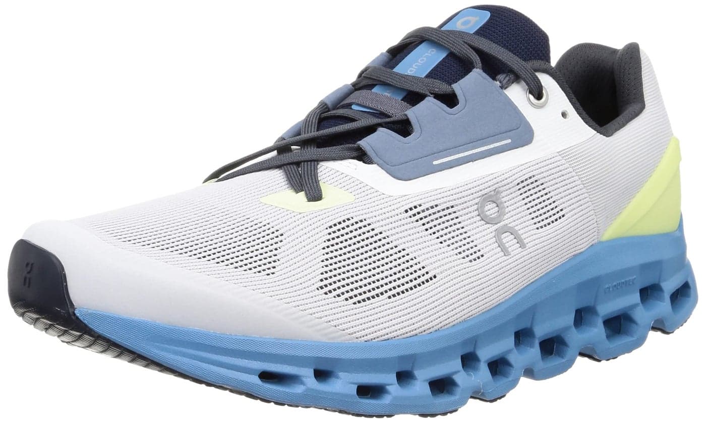 ON Mens Cloudstratus Synthetic Textile Trainers FrostNiagra us_Footwear_Size_System Adult Men Numeric Medium Numeric_8