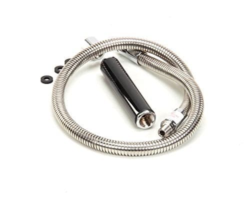 Fisher 2918 Replacment PreRinse Hose with handle 44 long brass