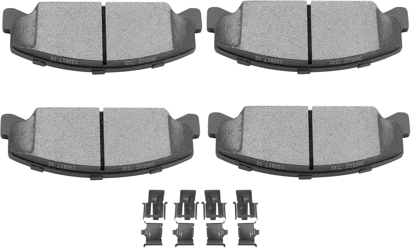 SCITOO D273-7178 Front Brake Pads for Honda Accord, Civic, Civic del Sol, CRX