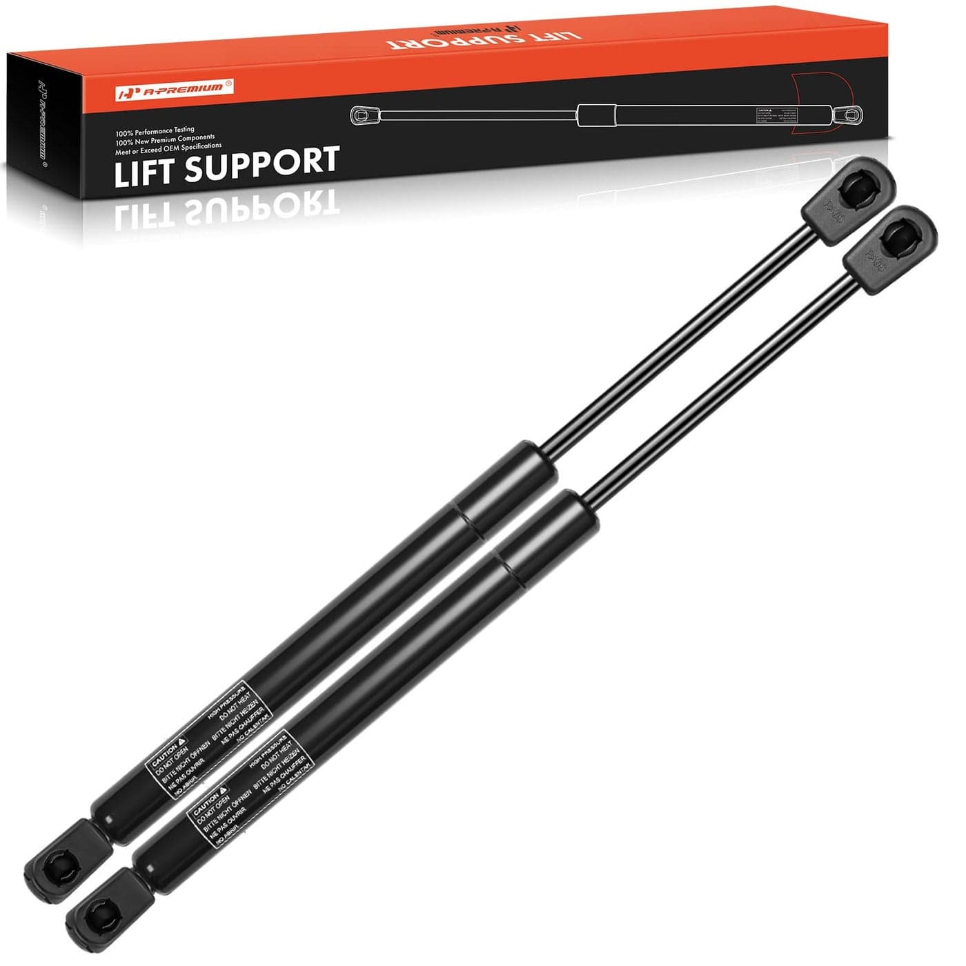 APremium Rear Trunk Lift Supports Shock Struts Gas Spring Damper Compatible with Cadillac STS 20052011 Sedan 2PC Set