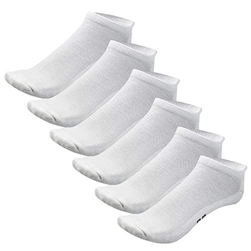 Super Soft and Comfortable No Show Bamboo Kids Socks Size 12-3