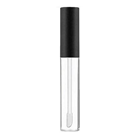 MC PIPWALA 5 ml Empty Lip Gloss Lip Care Cosmetic Oil Bottles Transparent Empty Clear Lip Containers Tubes Refillable Bottle With Plug Round Acrylic 12 PCS
